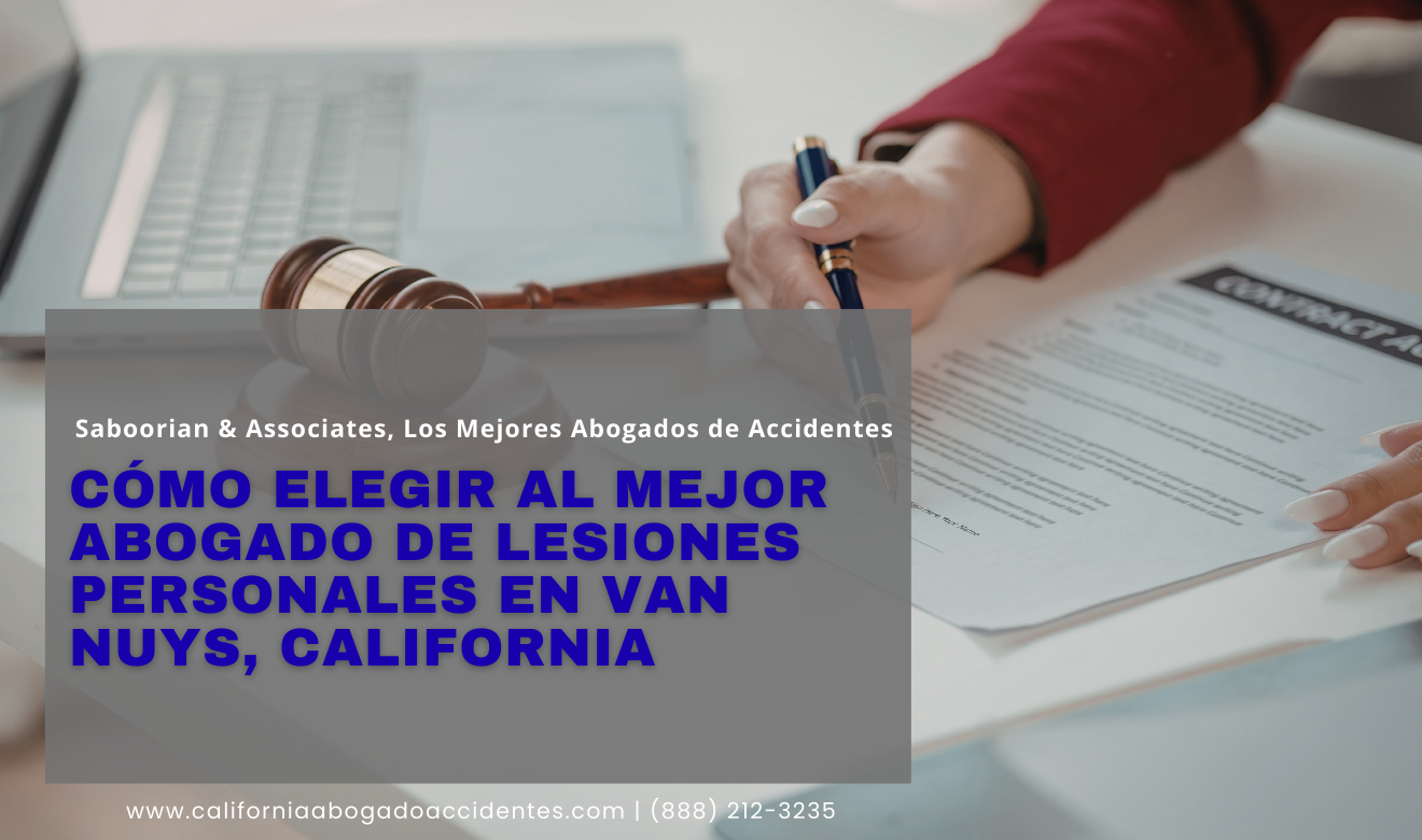 abogado lesiones negociación de acuerdo Van Nuys