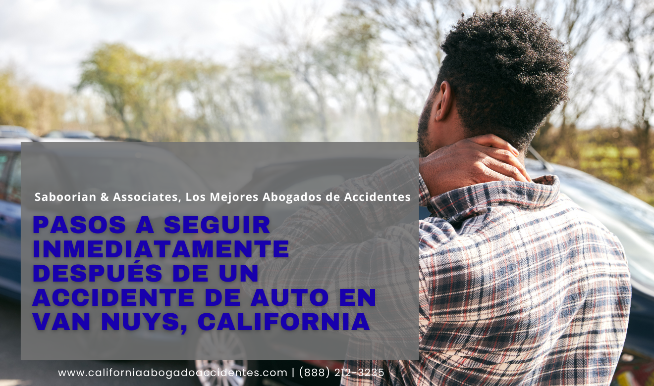 qué hacer después de un accidente Van Nuys