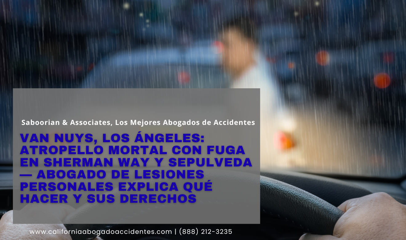 Atropello Mortal con Fuga en Sherman