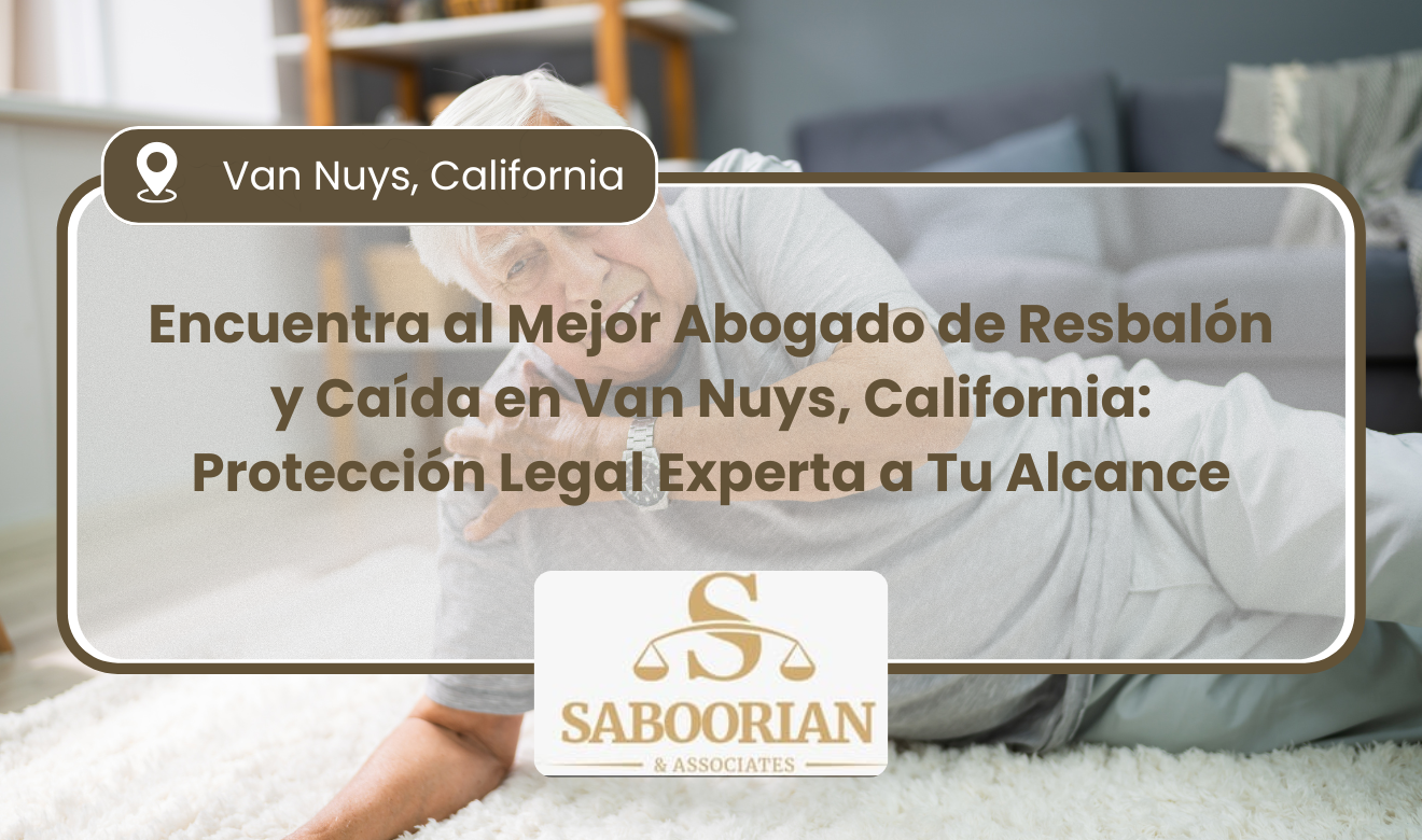 abogado de resbalón y caída en Van Nuys
