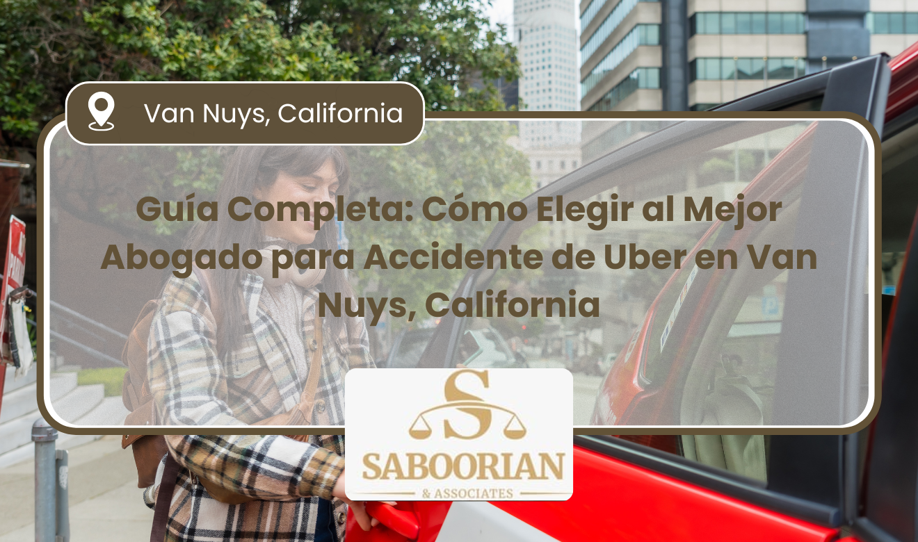 abogado para accidente de Uber en Van Nuys