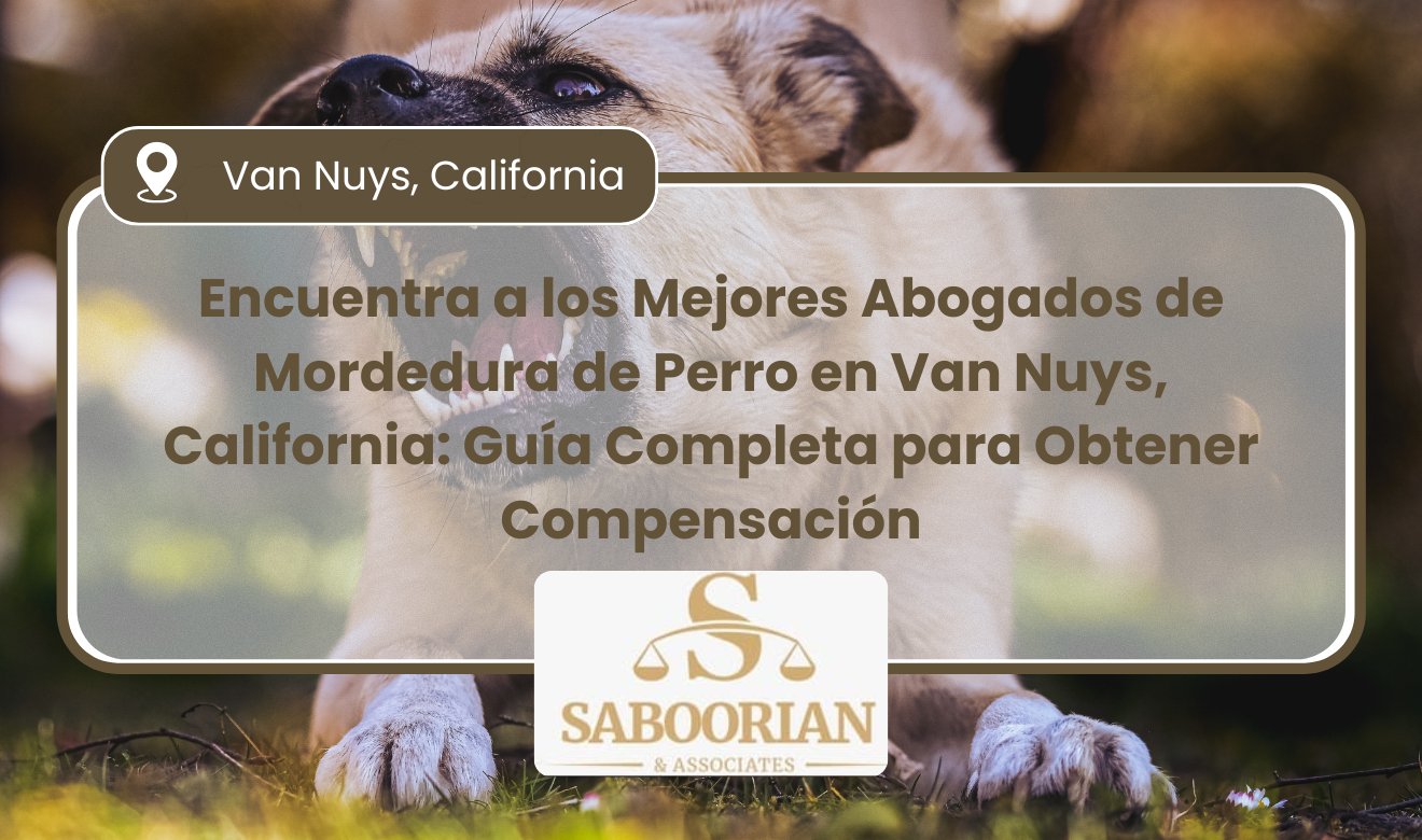 abogados de mordedura de perro en Van Nuys, California