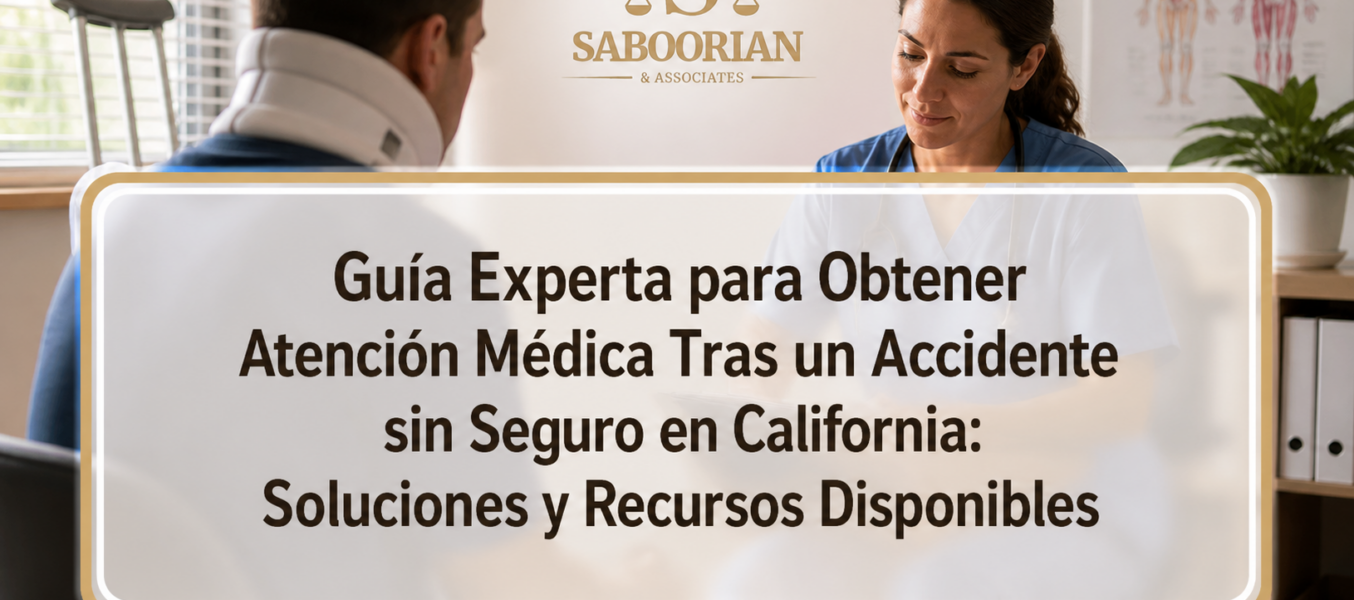 Guía Experta para Obtener Atención Médica Tras un Accidente sin Seguro en California: Soluciones y Recursos Disponibles