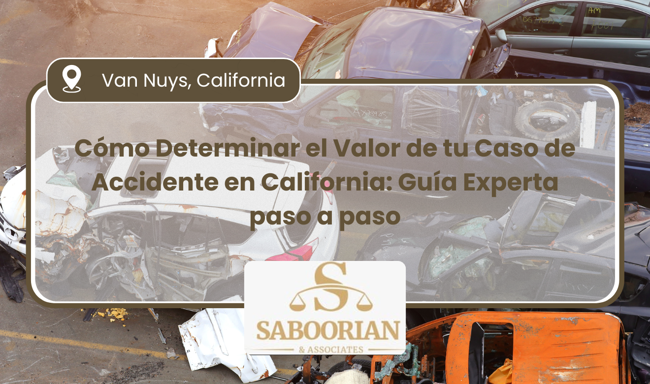 cuánto vale mi caso de accidente en California
